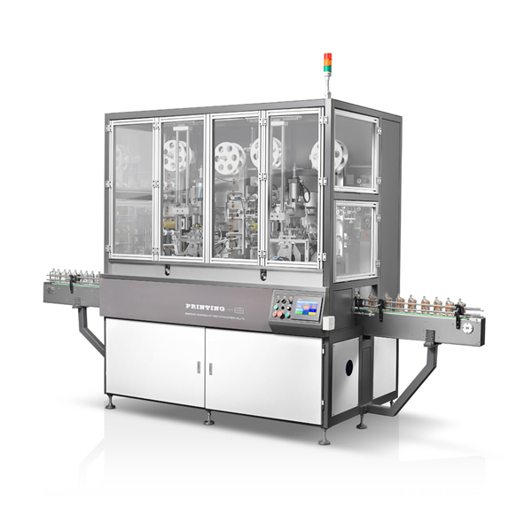 SXAE-202 Fully Automatic Heat Transfer Machine For Glass And Plastic Round Oval Bottle